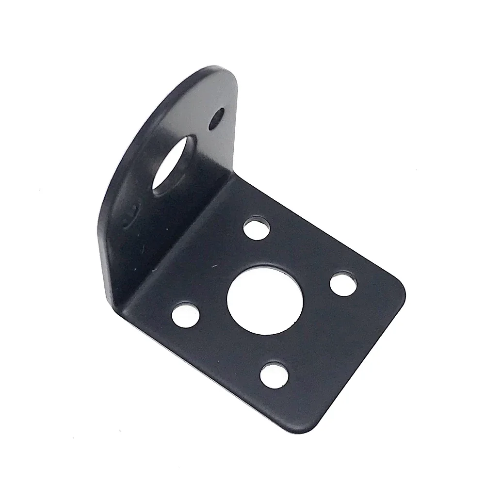 DC Gear Motor Bracket L Shaped Mounting Metal Base Holder for 37mm Motor Installation for Smart Car Toy Model Handmade Materials