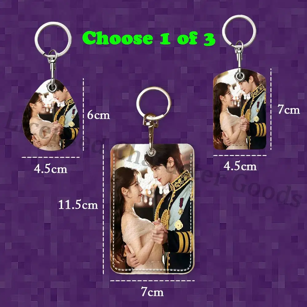 Leather Keychain Badge Holder with Lanyard - ID/Access Card Holder, Key Ring Accessory For Bank Credit P-Perfect C-Crown