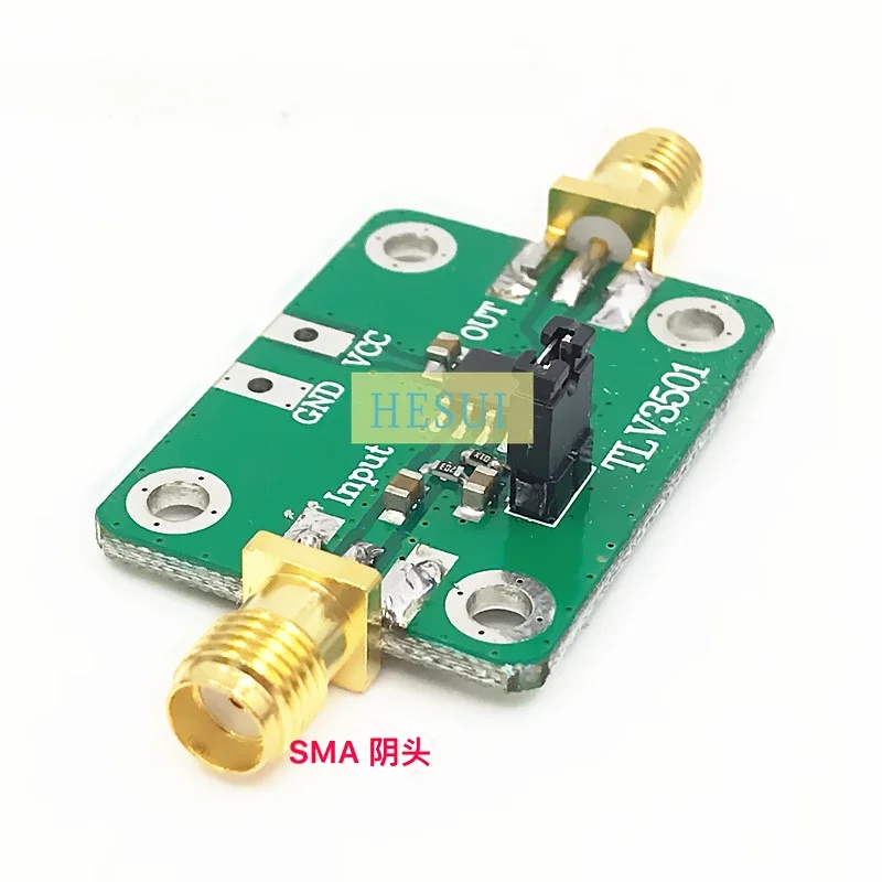 TLV3501 high-speed waveform comparator frequency meter front-end shaping module