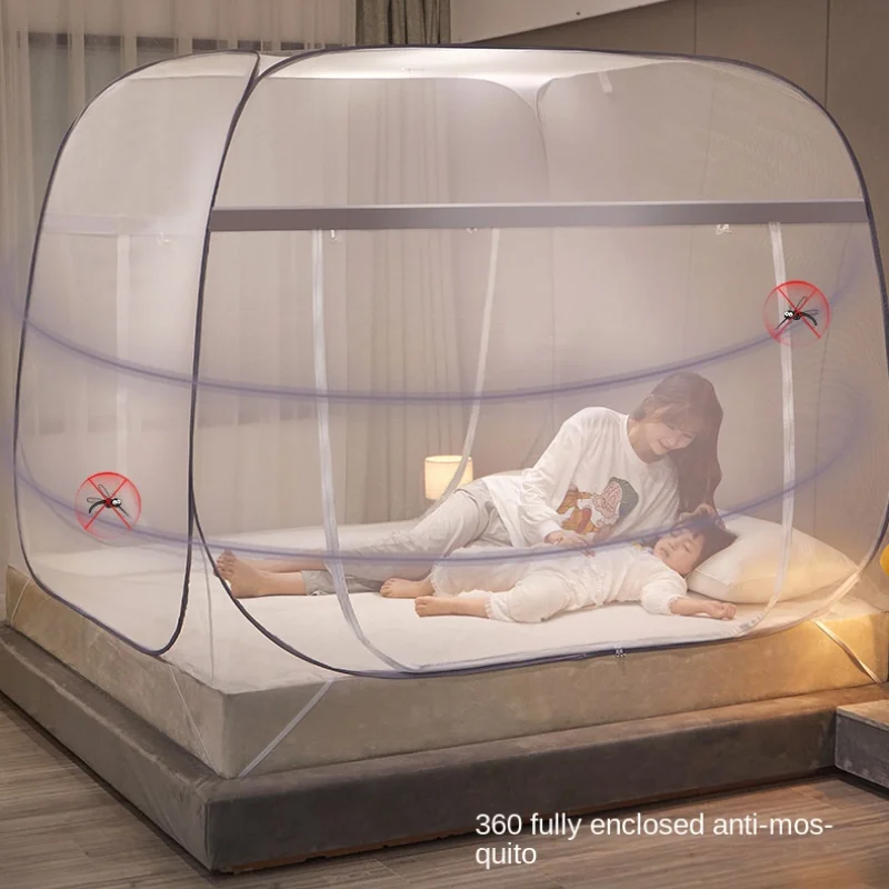 New-style mosquito net, no installation required, no stand needed, all-in-one summer mosquito net.