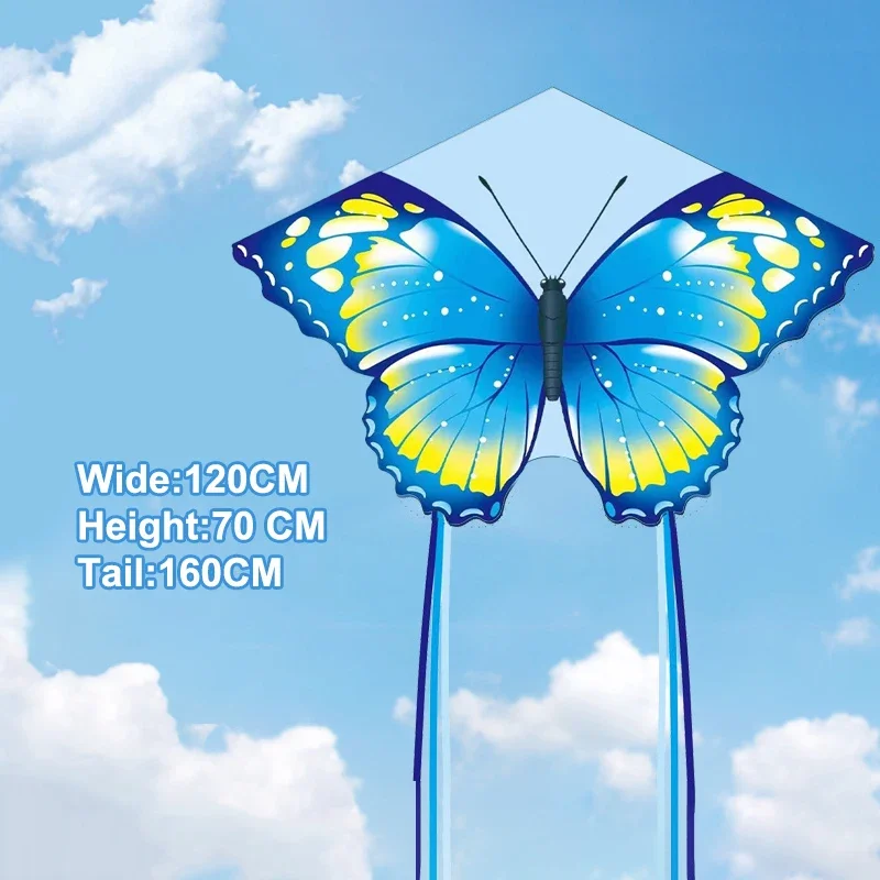 1,4 m Bunte Schmetterling Drachen Fliegen Spielzeug Für Kinder Drachen Fliegen Fisch Drachen Professionelle Wind Drachen Spielzeug Sport-Freizeit drachen Ai