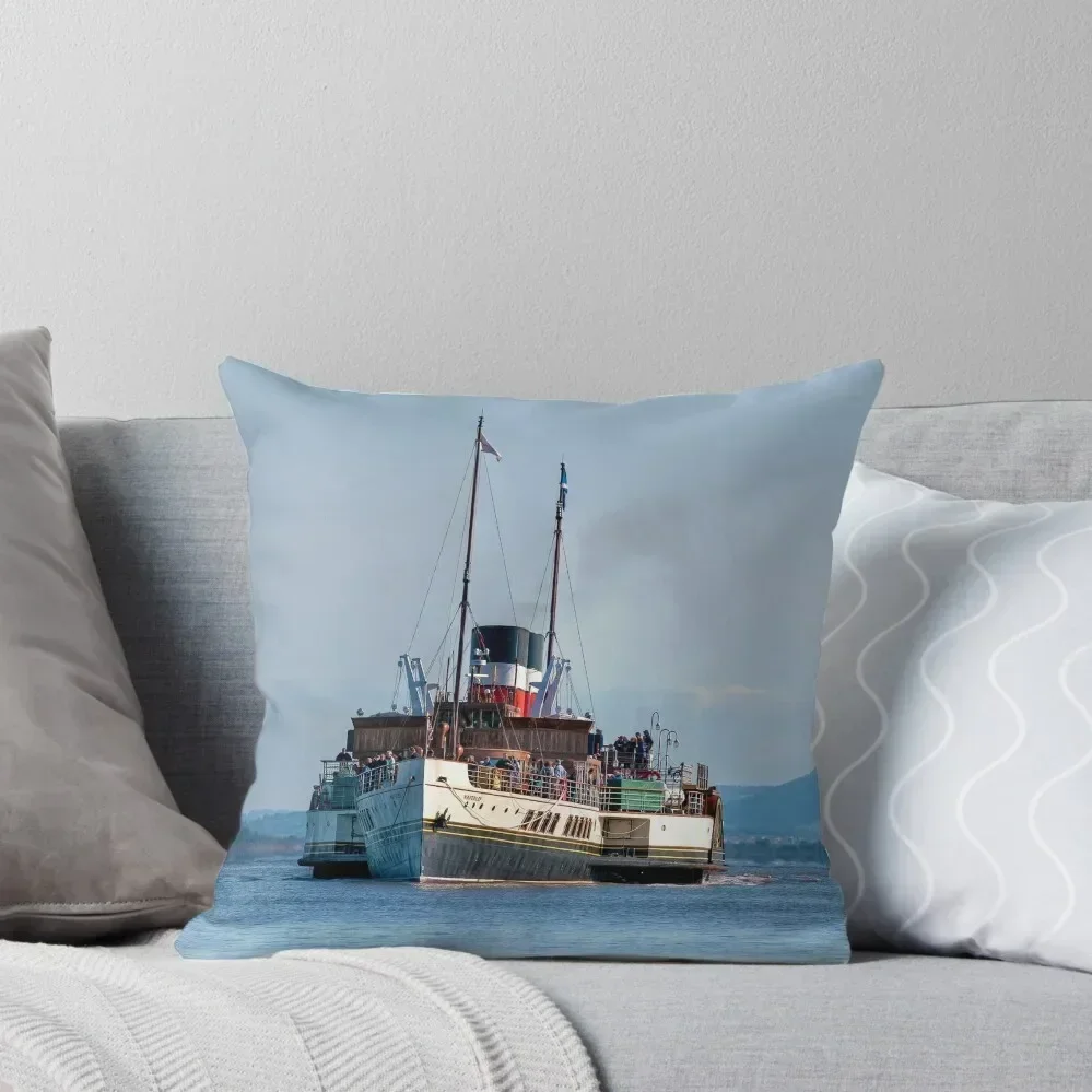 Paddle Steamer Waverley Throw Pillow Pillowcases home decor items christmas ornaments 2025 Pillows Aesthetic pillow