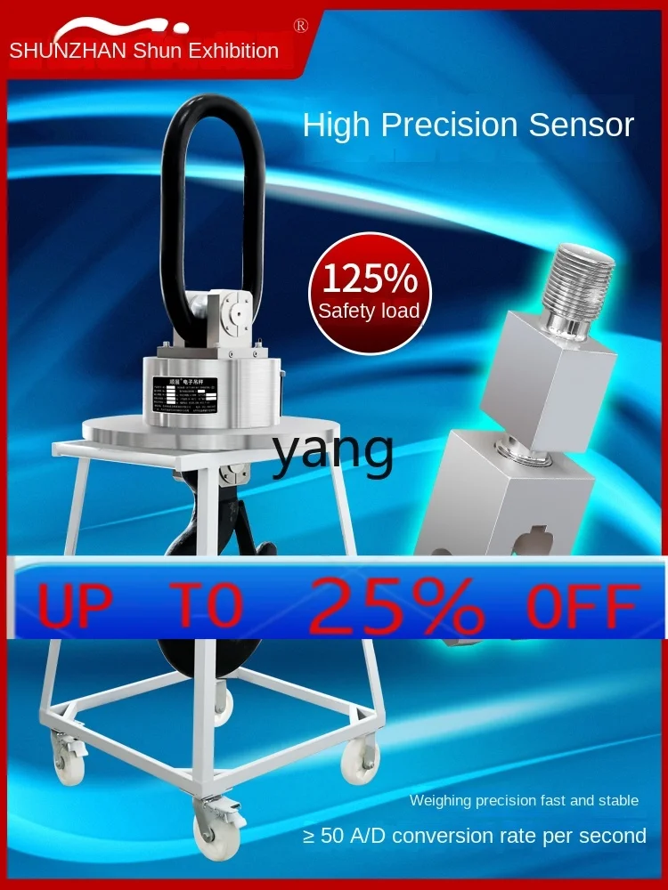 

CX scale high temperature resistant hook hanging scale electronic steel shell lifting iron belt printing