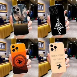 P-Percy Jackson  Phone Case For iPhone 15,14,13,12,11 Plus,Pro,Max,XR,XS,X,7,8 Plus,SE,Mini Transparent Soft Cover