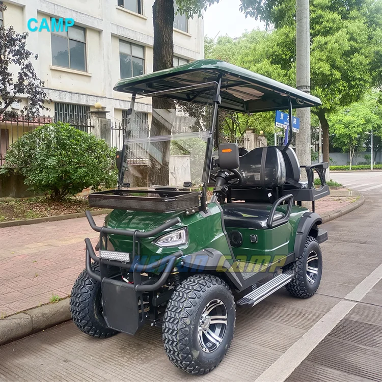 CAMP electric golf cart 4 seater club car electric golf carts / 4 passenger gas golf cart custom