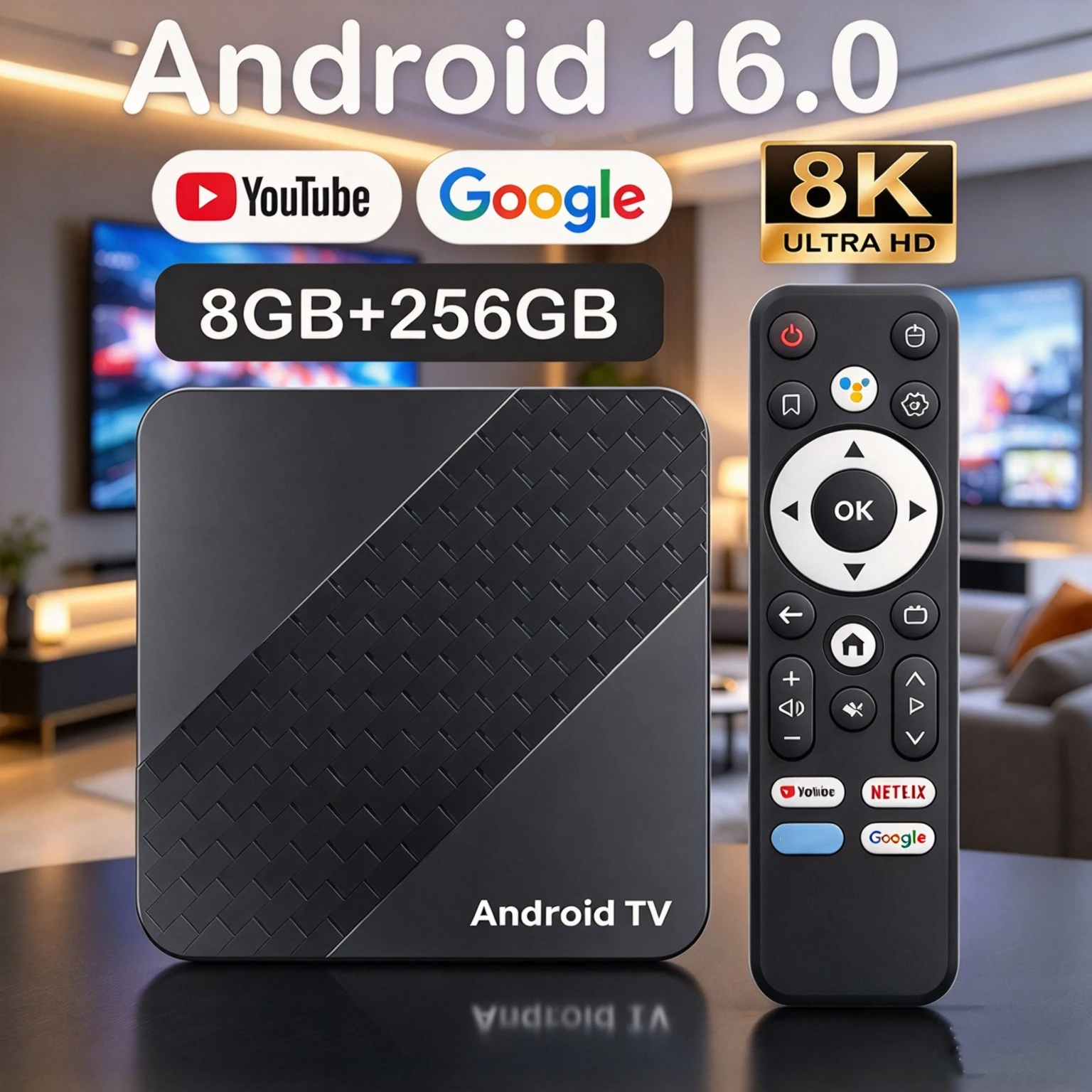 Google Smart Android TV Box X10 RK3518 Android 16 Smart TV Box Dual Wifi BT6.0 Wifi6 Google Assistant 8K Media Player Fast Set Top Box - Aliexpress Deal