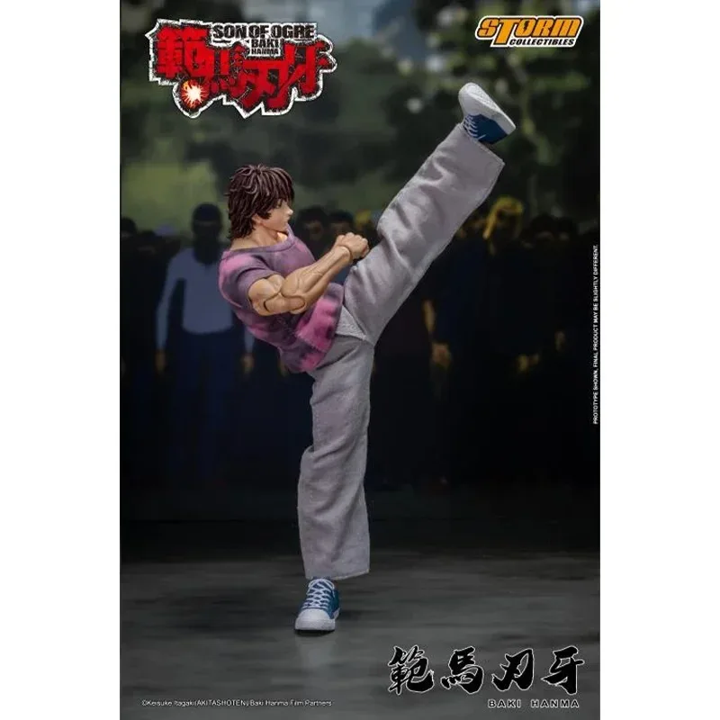 In Stock Original Storm Toys Baki Hanma Son of Ogre Baki Hanma BBTS Exclusive 1/12 Scale In Stock Anime Action Figures Model