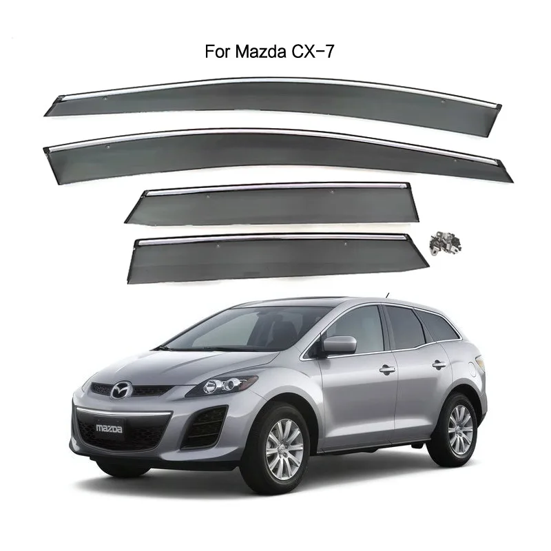 

Suitable for Mazda CX-7 rain and shine shield injection molded window rain eyebrows and thickened door rain strips