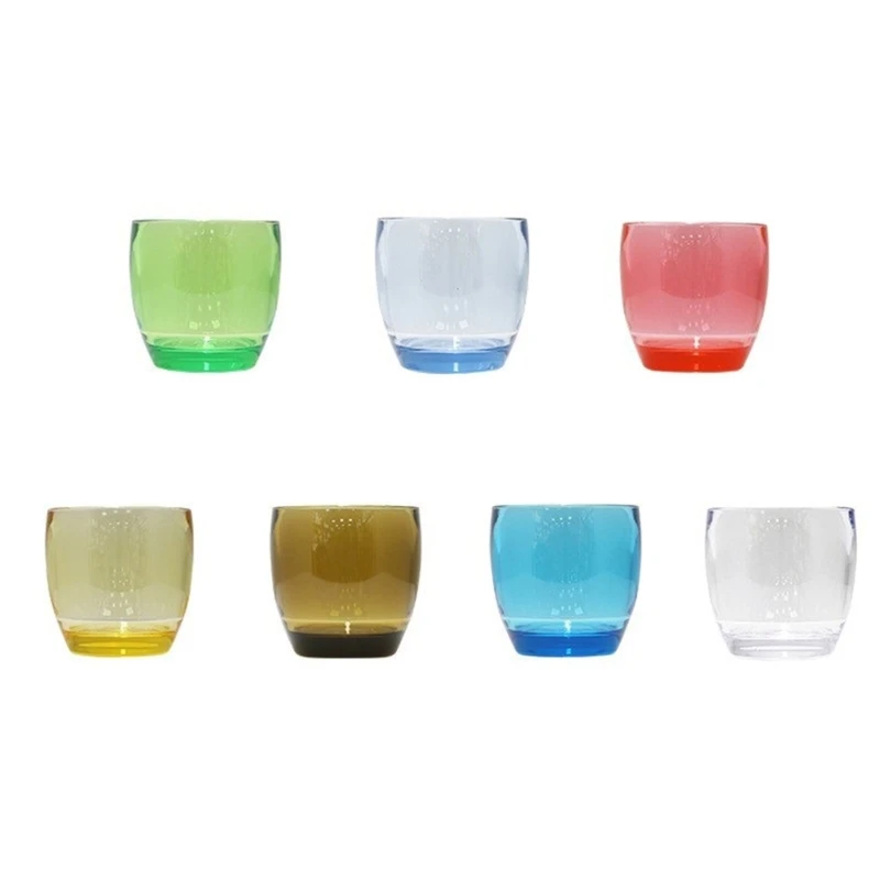12PD Ergonomic Handle Designs Fat Plastic Cup Reinforced Resin Drinkwares For Multiple Usage Scenario