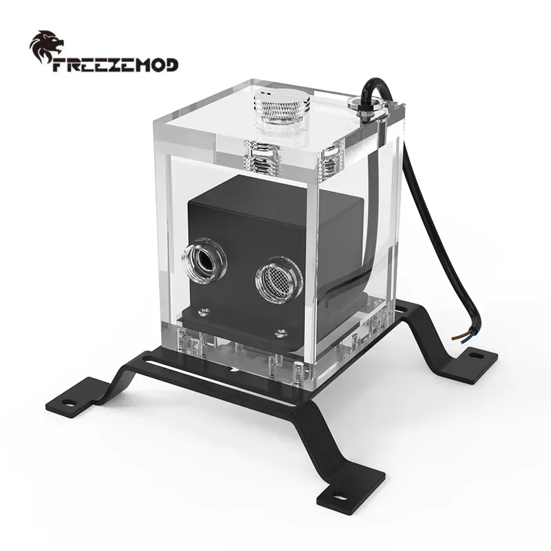 FREEZEMOD Water-cooled Heat Dissipation Integrated Water Tank Pump Silent Built-in Filtering and Dual Shock Absorption 12-24V