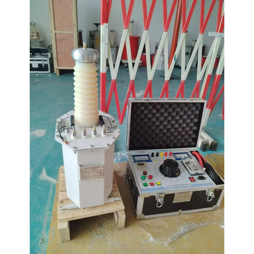 High Voltage 50kV/5kVA AC Test Equipment AC Hipot Tester Withstand Voltage Hipot Tester Oil Type Transformer HV Test Machine