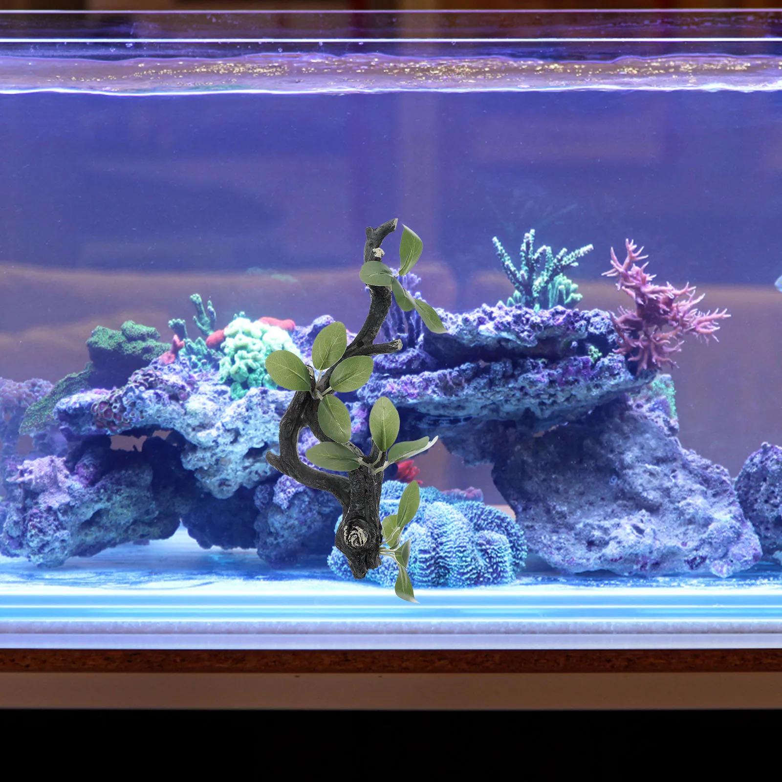 

DIY Artificial Branch Resin Craft Aquarium Decoration Fish Tank Tree Branch Natural Lifelike Aquarium Accessories