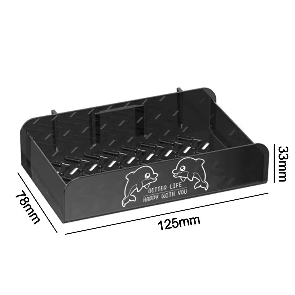 Storage Holder Stand Tray Soap Dish Useful Fashion Durable Storage Rack Soap Box Bathroom Kitchen Sink Organizer