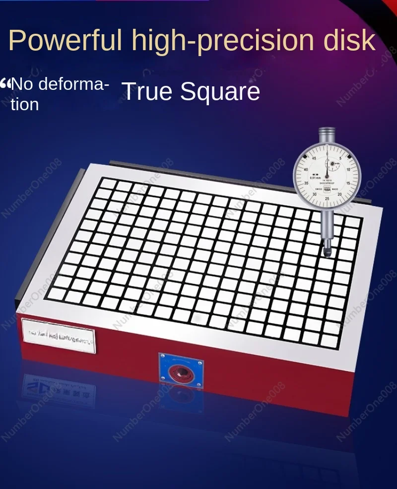 CNC disk grid super strong permanent magnet chuck magnetic table computer gong numerical control lathe milling