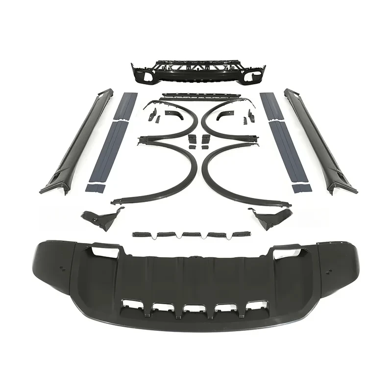 

KM for s Cayen 958 2015-2017 Upgrade GTS Style Bumper Body Kit Front Lip Rear Diffuser
