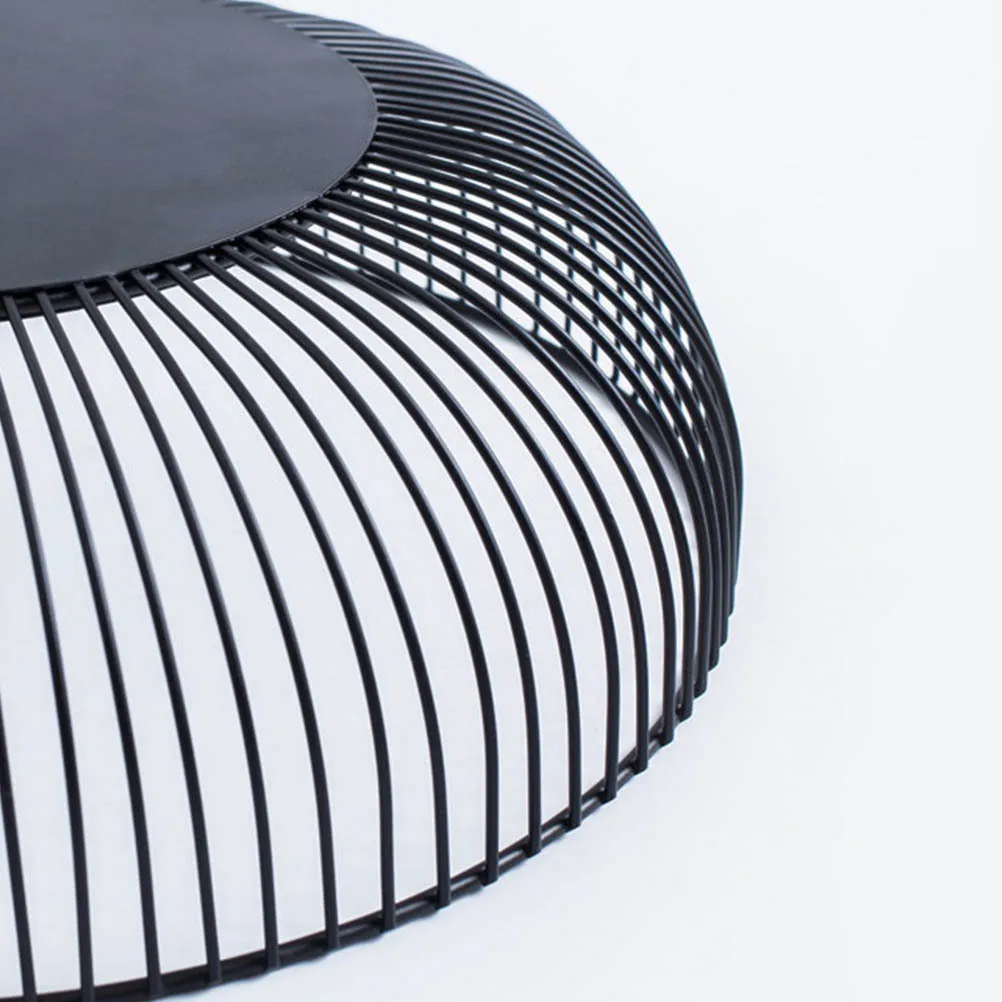 

Корзина-подставка 28 см, большая, из металла, для фруктов, дышащая, для закусок, для хранения овощей, декор для кухни и столовой