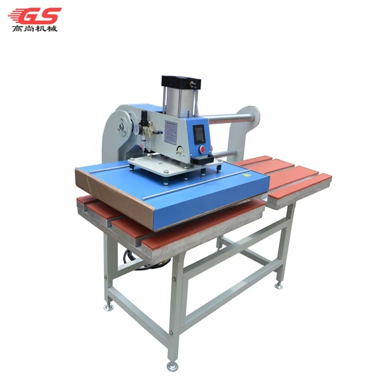 Dongguan factory Garment Clothing seamless melt edge Sublimation Double Platens Customized Usage heat press machine