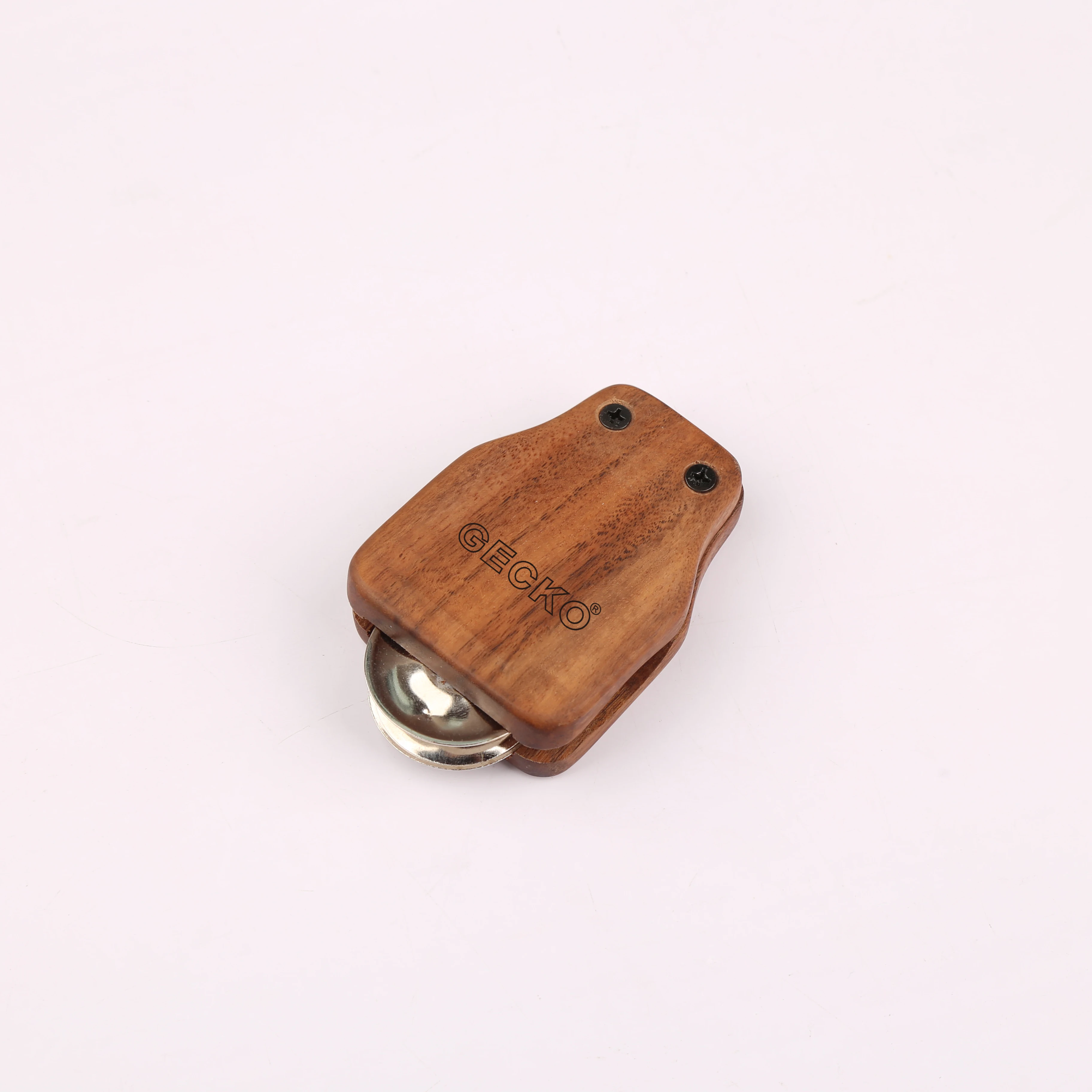 Wood Color Drum Companion Castanets Timber Cajon with Steel Jingles Castanets Box Drum Companion Percussion Accessories ﻿