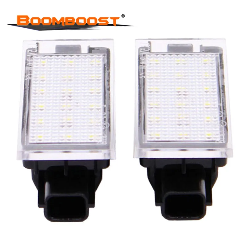 2pcs Car LED  Plate Light Direce Replacement Lamp For Renault Clio/Megane/Twingo II/Lagane II5D/Velsatis/Master Number License