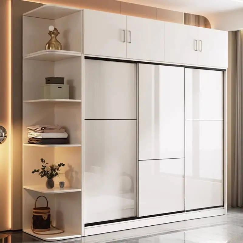 

Heavy Drawer Wardrobes Closet Wooden Doors Rack Space Cute Wardrobes Storage Adult Saving Guarda Roupas Furniture For Home