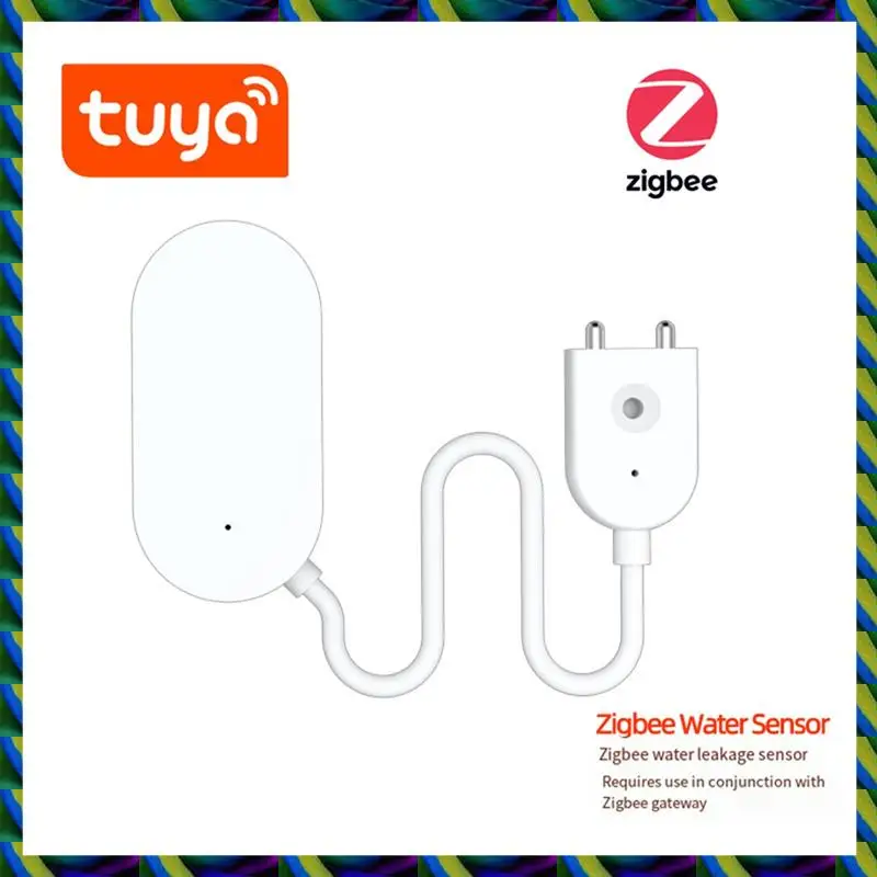 Ежедневный датчик утечки Tuya Zigbee, детектор утечки воды, датчик утечки, датчик воды, предотвращает утечку воды для умного дома