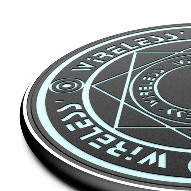 

W89C Ultra-Thin 10W Беспроводная зарядная площадка быстрое зарядное устройство для макс/x/xs//8/8 плюс