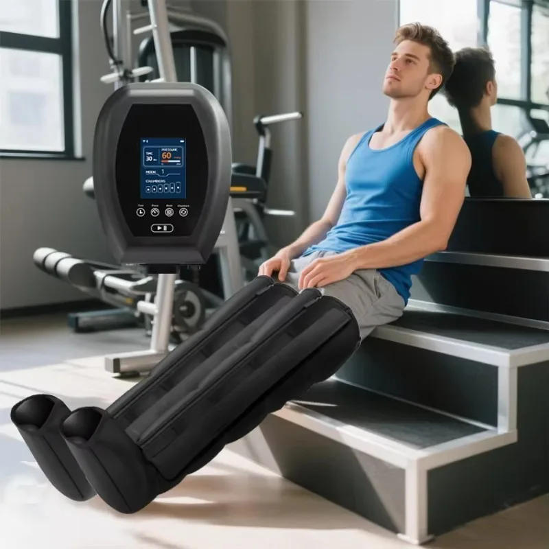 Presoterapia Air Compression Recovery Boots Lymphedema Leg & Foot Massager Therapy Pump