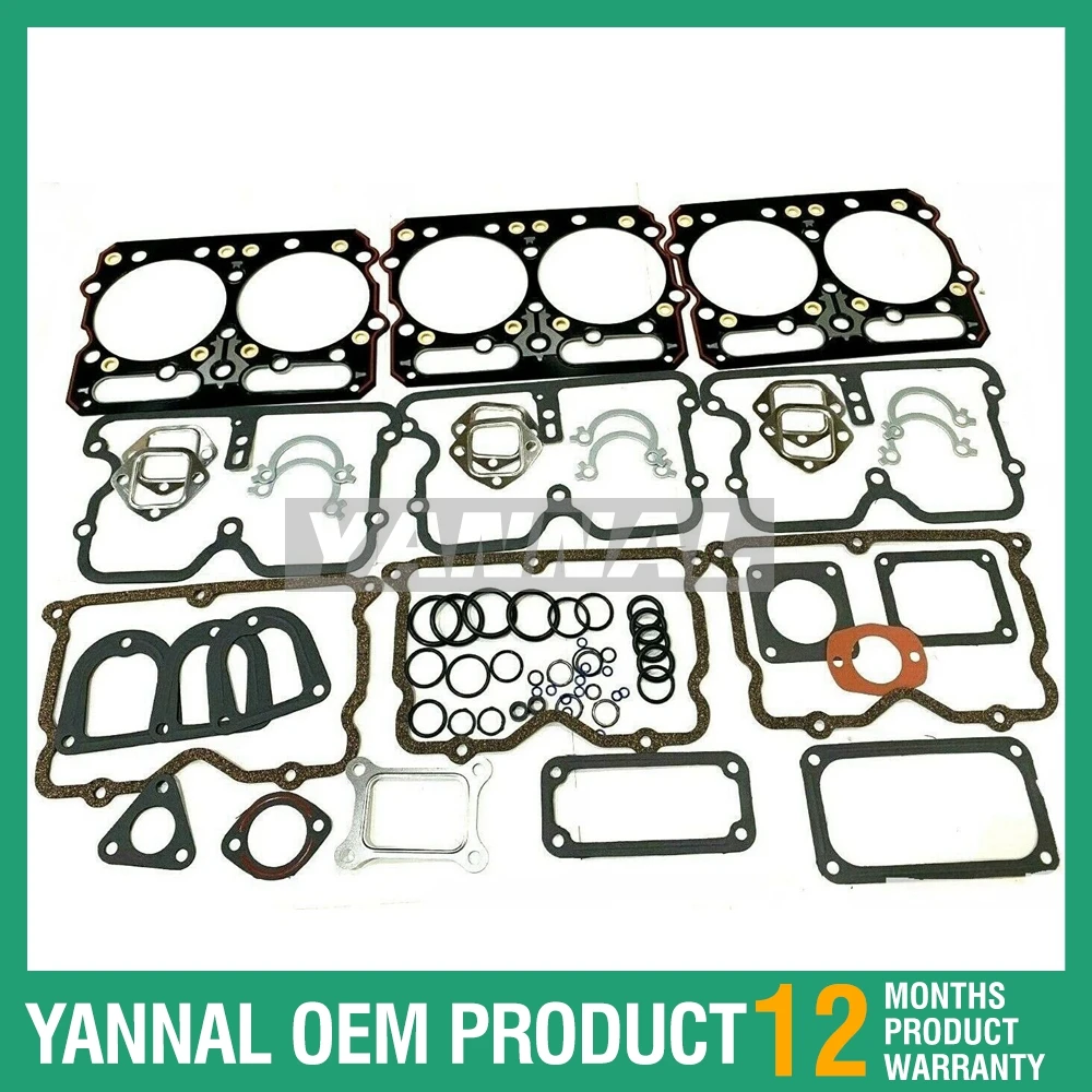 good quality Head Gasket Set For Cummins NT855 14.0L 3801330 3801348 855 Series 6 Cylinder