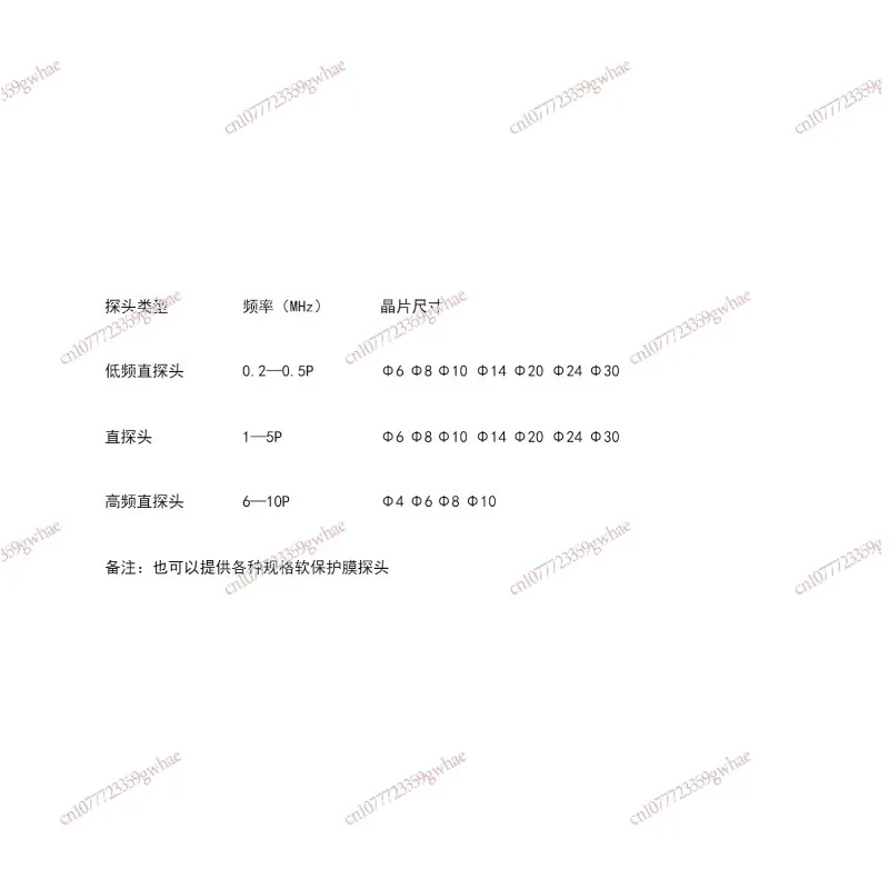 Ultrasonic Flaw Detector Straight Probe 2.5P10 Single Crystal 2mhz4mhz5mhz Detects UT Longitudinal Wave Transducer