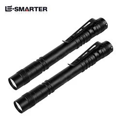 ESMARTER Mini Portable Pen Flashlight LED Doctor Nurse Work Lights Outdoor Camping Hiking Adventure Waterproof Pocket Torch