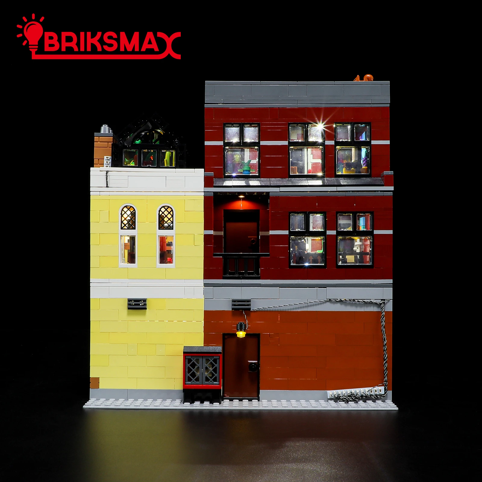 BriksMax LED Light Kit for 10312 Jazz Club Building Blocks Set (NOT Include Model) Toys for Children