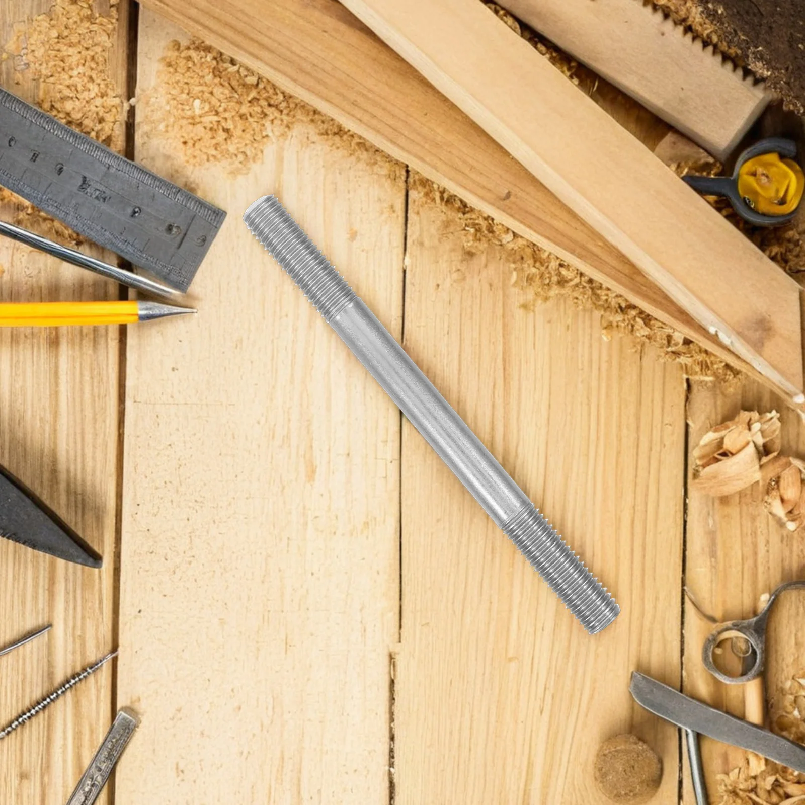 

2Pcs Double Ended Threaded Stud Stainless Steel Rod Bolts Dual Thread Heavy-Duty Maintenance M14x160mm Double Ended Bolt