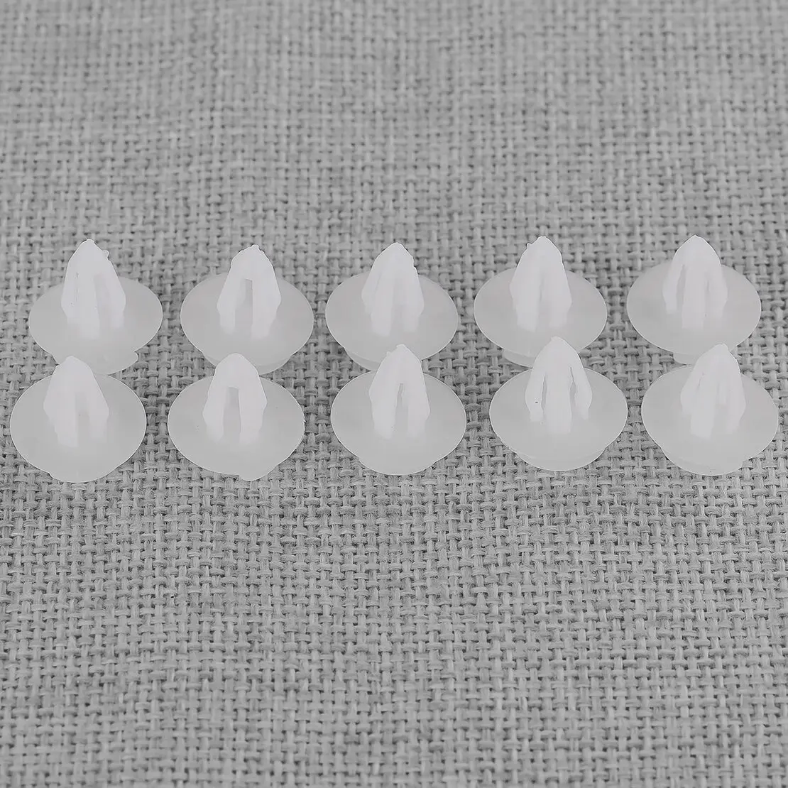 51411870718 10pcs/set Door Panel Trim Clip Retainer Fit For BMW E10 E21 E23 E24 E28 E30 E32 E12 E46 White Nylon