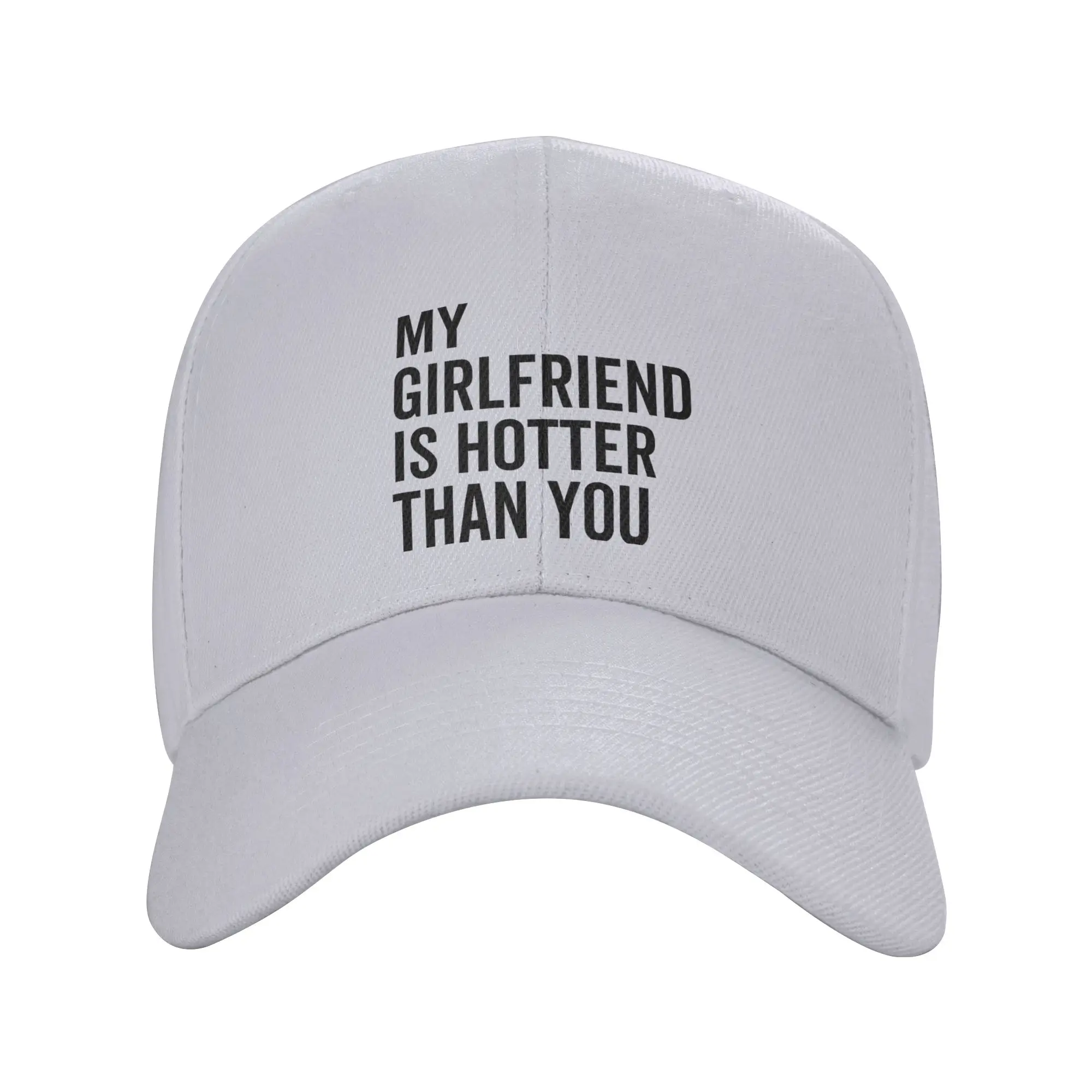 Mi novia es más guapa que tú, gorra de béisbol divertida para parejas, ropa de calle para mujeres y hombres, gorras de Hip Hop, gorras deportivas de béisbol, regalo