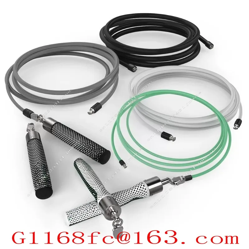 Load Bearing High-speed Entanglement Self-locking Spiral Skipping Rope, Detachable