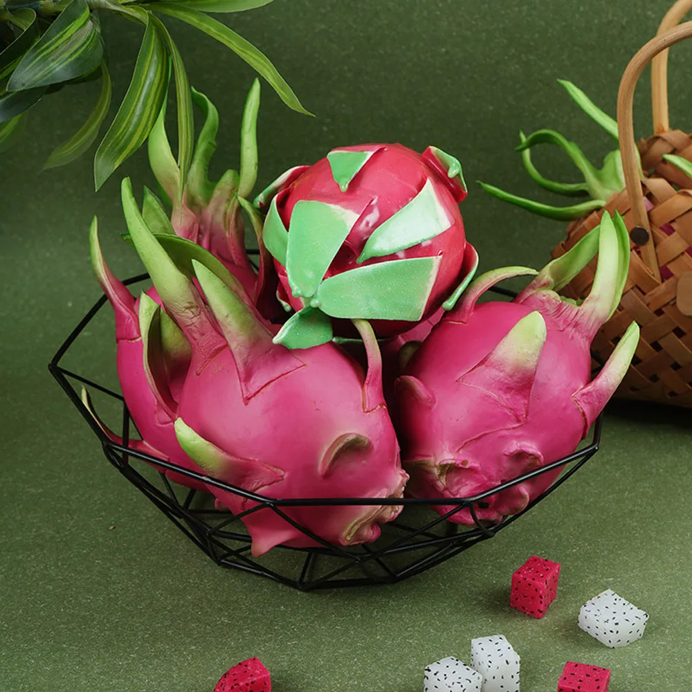 

Home dining room hall hotel bar cafe restaurant Kitchen Shop Store decoration Artificial Simulation fake dragon fruit model