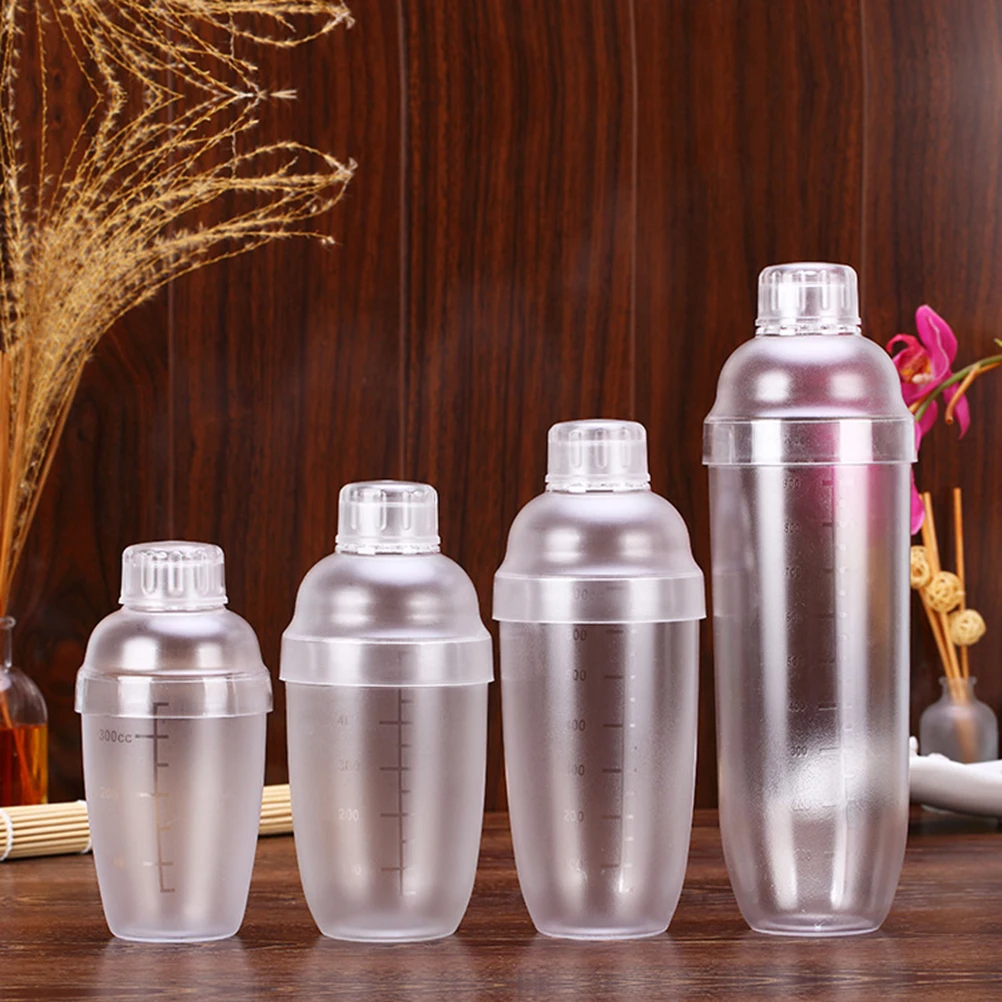 

Chek Cup Mixing Utensil Cocktail Shaker Premium PC Resin Milk Tea Bartender Tool for Home Party Bars Kitchen Barware