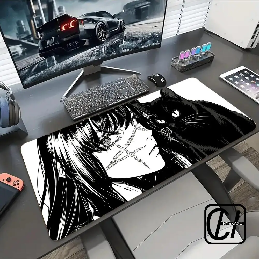 

Anime C-Chainsaw Man Large Mouse Pad Laptop Non-slip Keyboard Carpet Office Gaming Accessories Kawaii Makima Table Pad HYB XXC