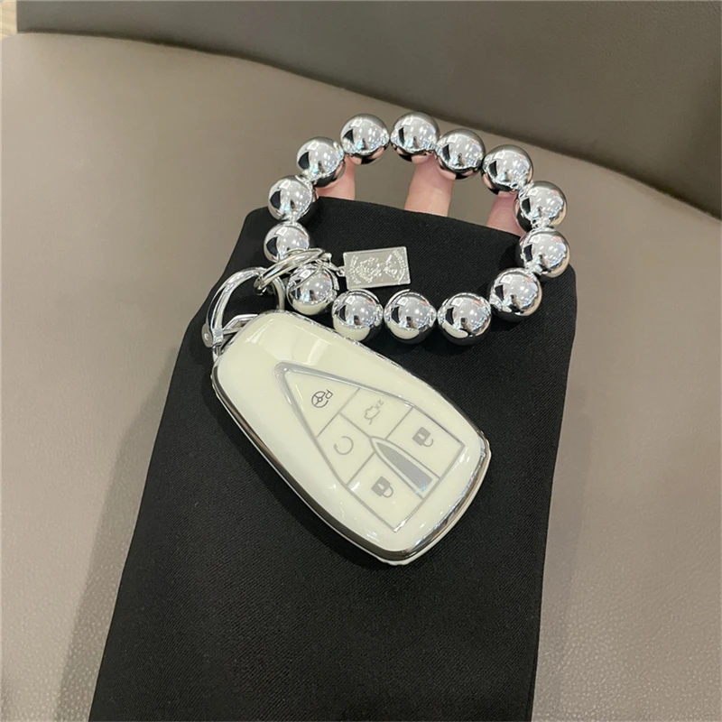 

Чехол для автомобильного ключа из ТПУ, чехол для дистанционного управления, держатель-цепочка, брелок для Changan New Eado Plus CS75PLUS Ultra UNI-K UNI-T UNIV UNIZ X7 Plus