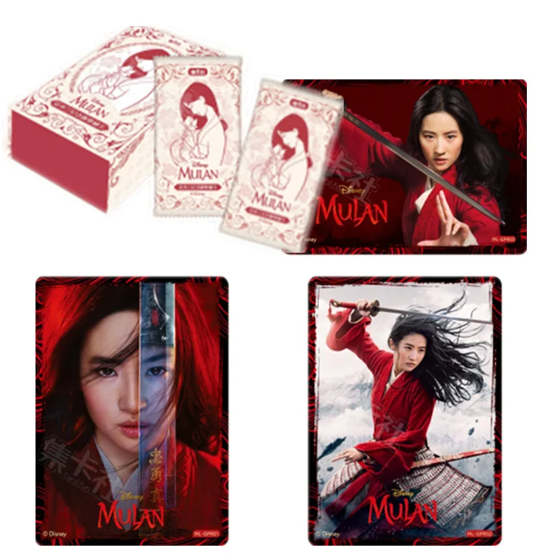 

Card Fun Movie Hua Mu Lan Card Heroes of Women Chinese History Fun Special Package Years Collection Card Children Toys Gifts