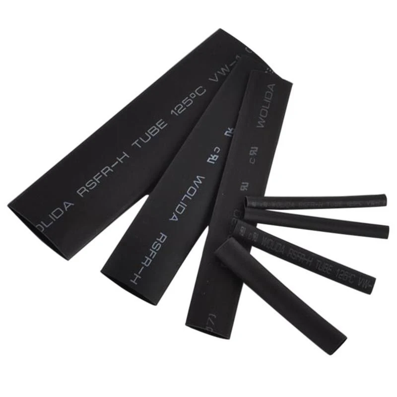 ABYA 127Pcs Shrink Sleeving Tubing Tube Assortment Kit Electrical Connection Electrical Wire Wrap Cable