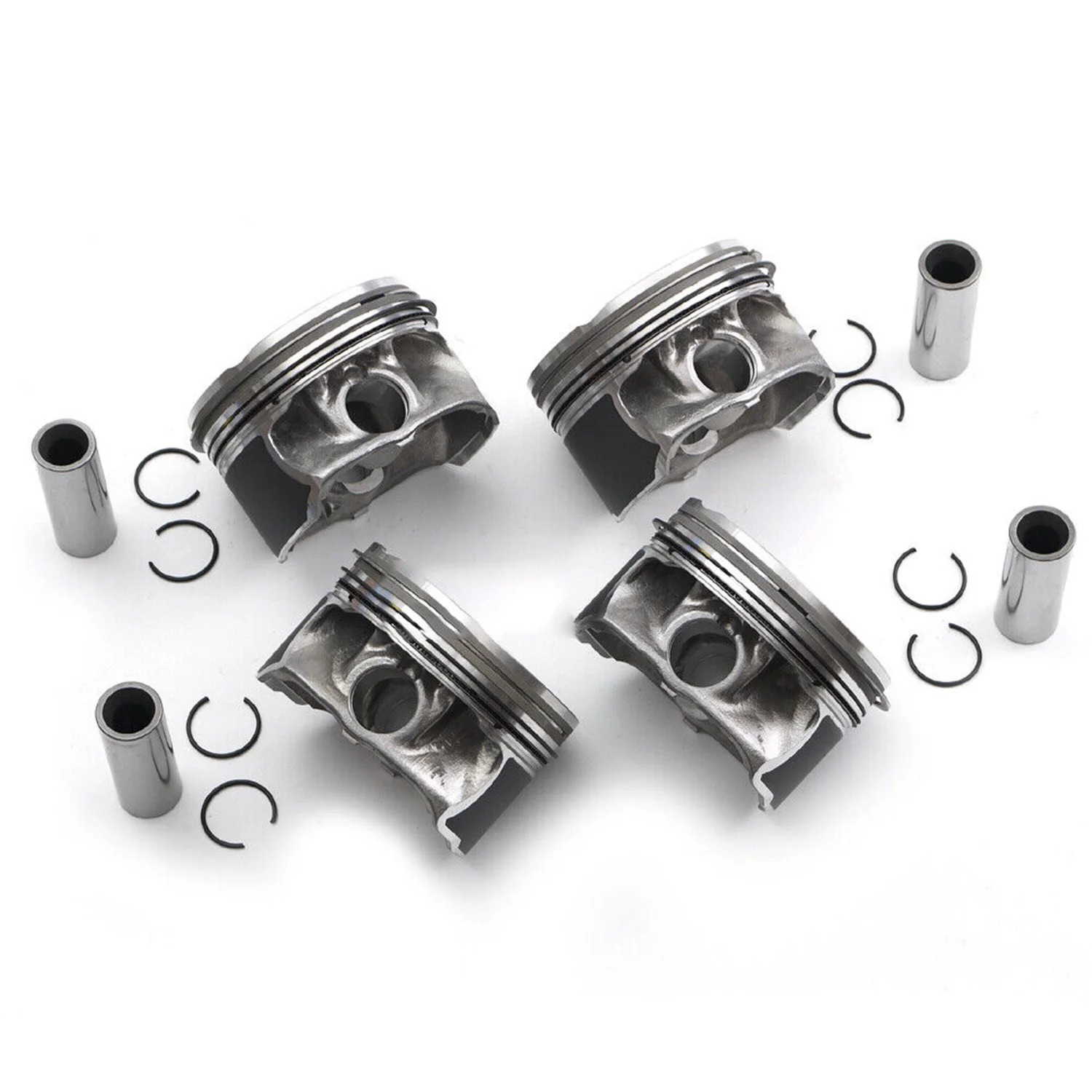 4pc A2700302017 Pistons Rings Set KS STD Φ83.00mm For Mercedes-Benz W176 C117 X156 W242 A250 M270.920 2.0T 2.0L L4 1991cc engine