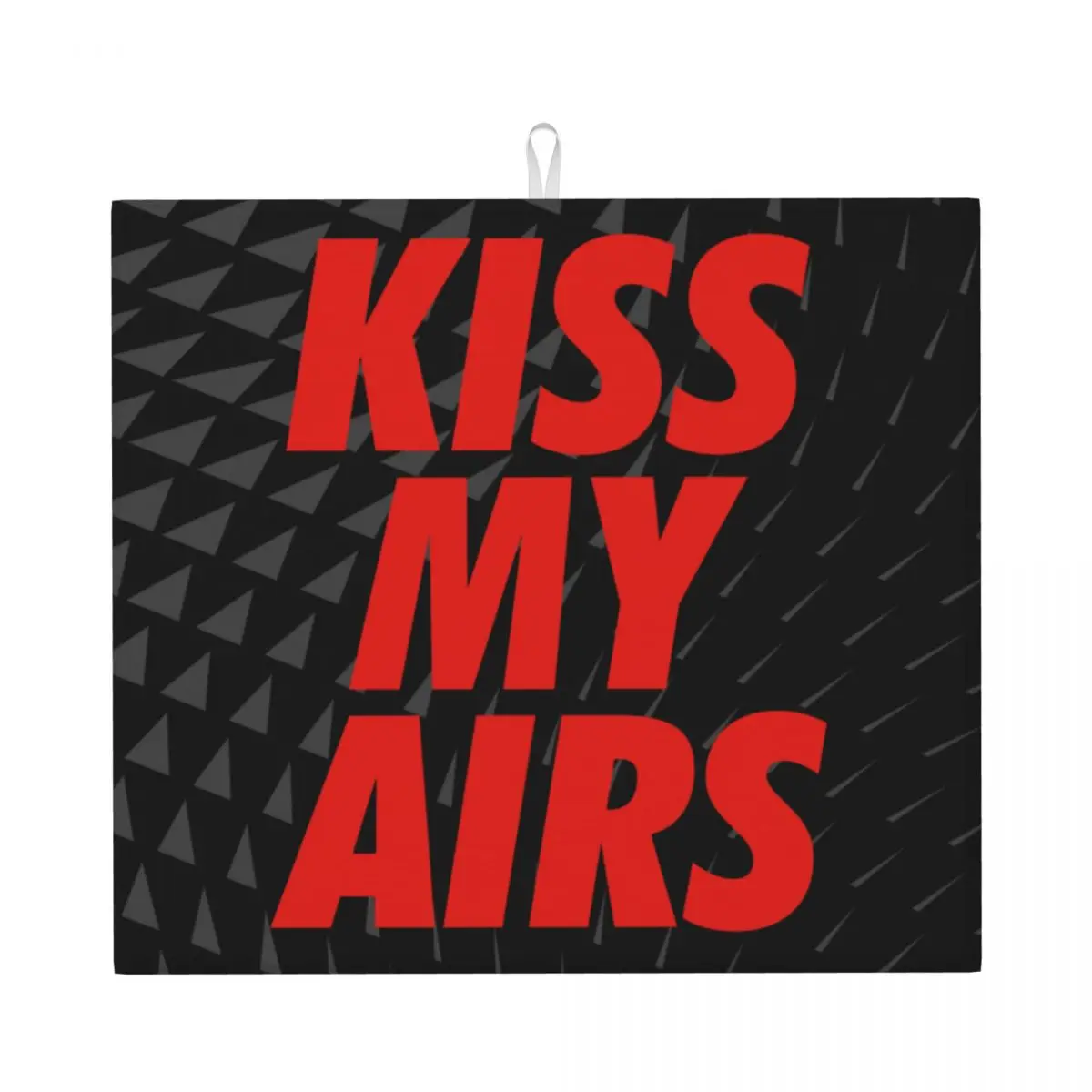 Kiss My Airs Dish Drying Pad Custom Absorbent Microfiber Fast Dry Drainer Mats