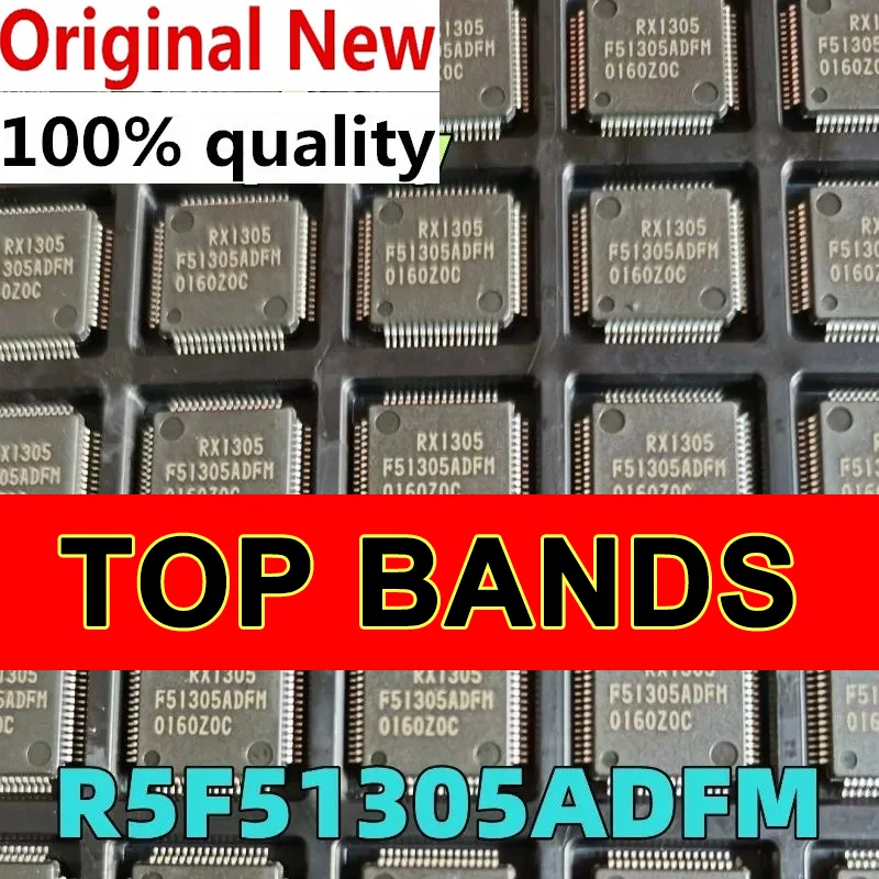 NEW (2-5piece) 100% F51305ADFM RX1305 R5F51305ADFM QFP64 R5F51305ADF QFP-64 Chipset IC Chipset Original