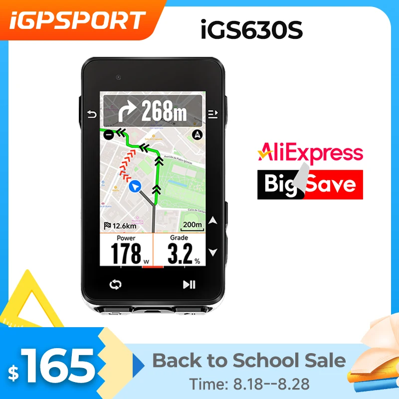 iGPSPORT iGS630S Computer da ciclismo Dual Band Segnale GPS globale Mappa Navigazione Pianificazione arrampicata intelligente Accessori per biciclette