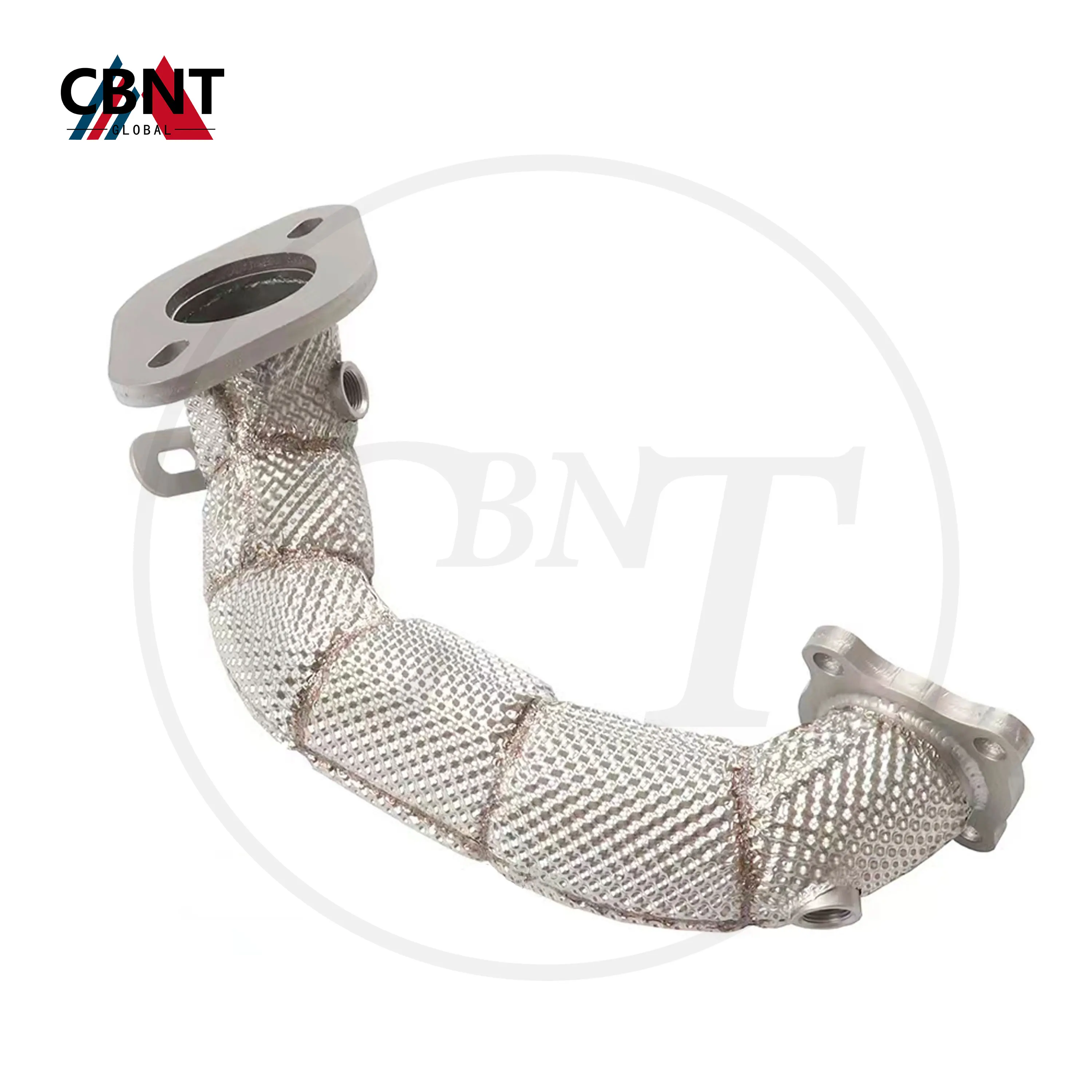 CBNT Exhaust Header for Changan Univ 1.5T Tuning Catted/Catless Downpipe with Heat Shield SS304 Exhaust Pipe System