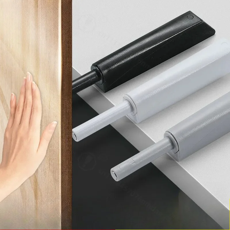 Heavy Duty Press Type Rebound Device Door Opener Free Handle for Cabinet Drawer Wardrobe Door Wholesale