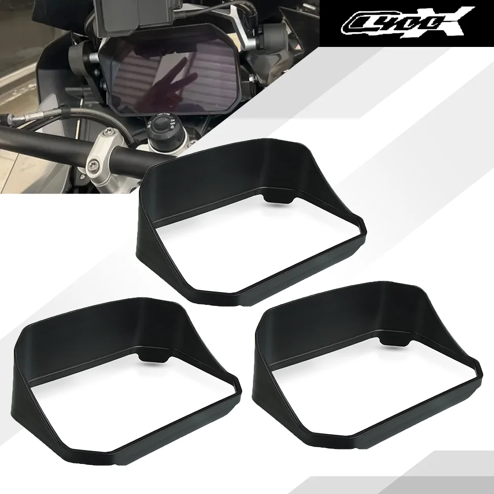 

For BMW F750GS F850GS F900R F900XR C400X M1000R M1000RR Cockpit Connectivity Display Glare Shield TFT Sun Visor Instrument Cover
