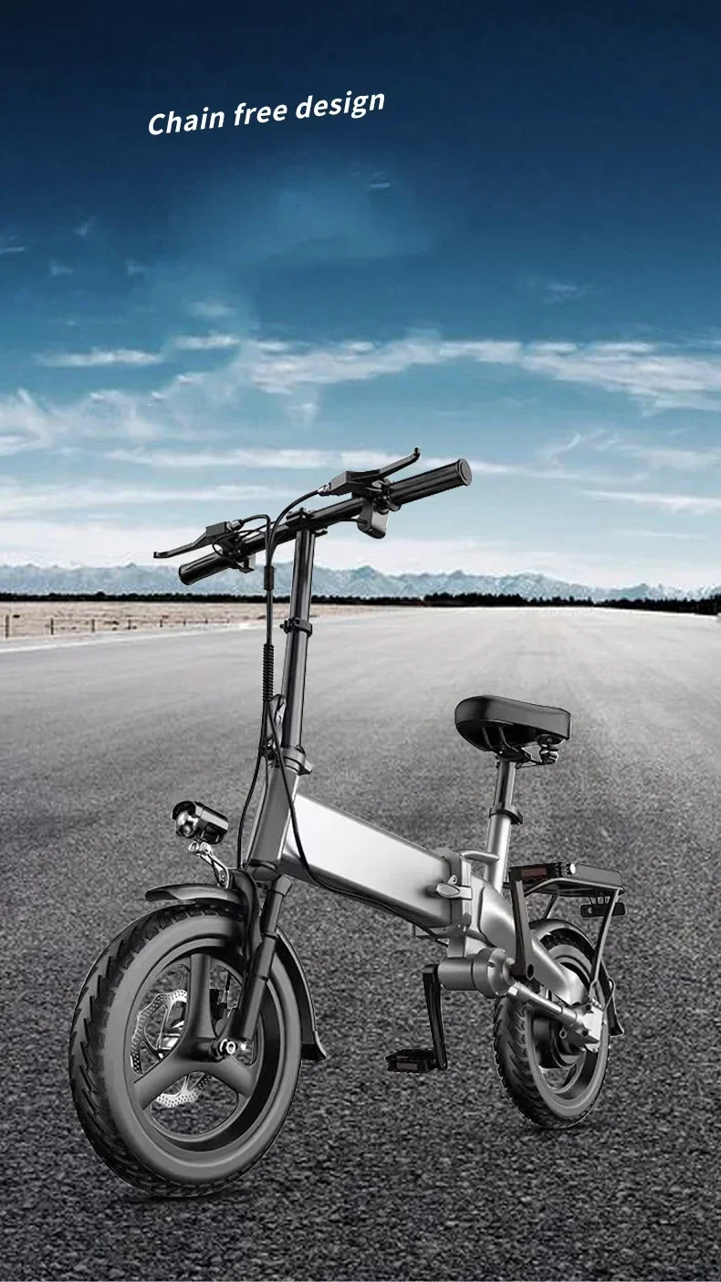 

-For Chain Free Transmission Shaft Folding Electric Bicycle Ultra Light Lithium Battery Electric Bike Foldable