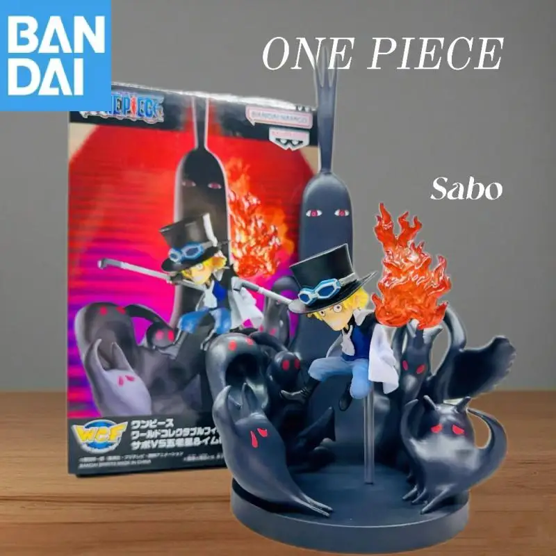 

Bandai Namco Banpresto One Piece Wcf Sabo Vs Imu Special Pvc Collector Figure Model Desktop Ornament Toy Gift In Stock Genuine